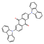 9,10-Anthracenedione, 2,6-di-9H-carbazol-9-yl- 