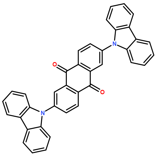 9,10-Anthracenedione, 2,6-di-9H-carbazol-9-yl- 