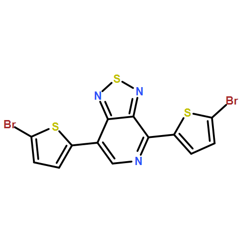 [1,2,5]Thiadiazolo[3,4-c]pyridine, 4,7-bis(5-bromo-2-thienyl)-