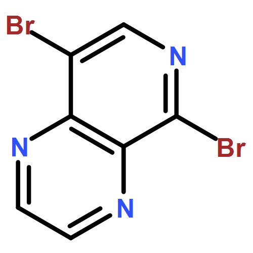 Pyrido[3,4-b]pyrazine, 5,8-dibromo-