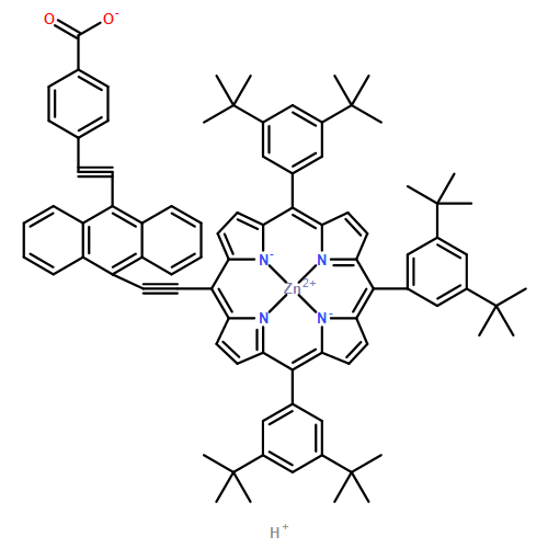 Zincate(1-), [4-[2-[10-[2-[10,15,20-tris[3,5-bis(1,1-dimethylethyl)phenyl]-21H,23H-porphin-5-yl-κN21,κN22,κN23,κN24]ethynyl]-9-