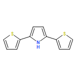 1H-Pyrrole, 2,5-di-2-thienyl-