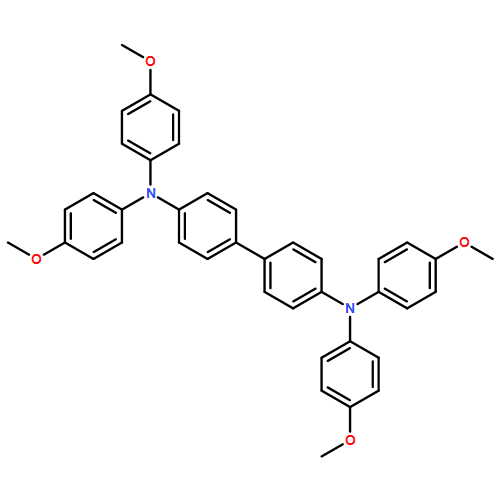 [1,1'-Biphenyl]-4,4'-diamine, N4,N4,N4',N4'-tetrakis(4-methoxyphenyl)-