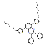 Quinoxaline, 5,8-bis(4-hexyl-2-thienyl)-2,3-diphenyl-