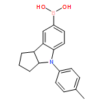 Boronic acid, B-[1,2,3,3a,4,8b-hexahydro-4-(4-methylphenyl)cyclopent[b]indol-7-yl]-