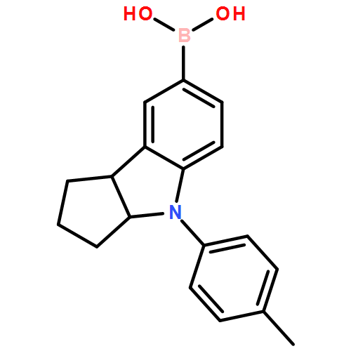 Boronic acid, B-[1,2,3,3a,4,8b-hexahydro-4-(4-methylphenyl)cyclopent[b]indol-7-yl]-