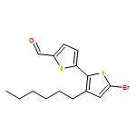 [2,2'-Bithiophene]-5-carboxaldehyde, 5'-bromo-3'-hexyl-