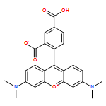 2-(3,6-Bis(dimethylamino)xanthylium-9-yl)-5-carboxybenzoate