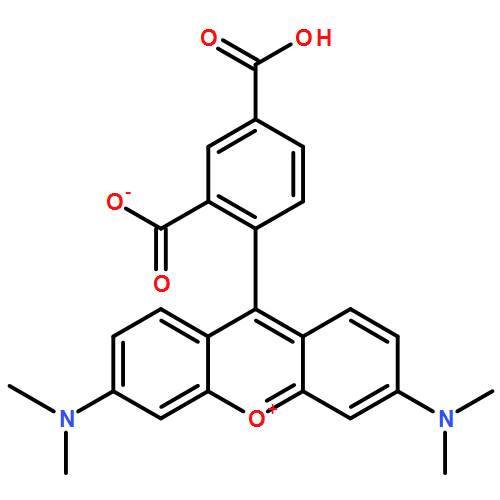 2-(3,6-Bis(dimethylamino)xanthylium-9-yl)-5-carboxybenzoate