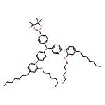 [1,1'-Biphenyl]-4-amine, N-[2',4'-bis(hexyloxy)[1,1'-biphenyl]-4-yl]-2',4'-bis(hexyloxy)-N-[4-(4,4,5,5-tetramethyl-1,3,2-dioxaborolan-2-yl)phenyl]-