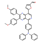 2-Furancarboxaldehyde, 5-[5-[4-(diphenylamino)phenyl]-2,3-bis(4-methoxyphenyl)pyrido[3,4-b]pyrazin-8-yl]-