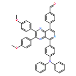 Benzaldehyde, 4-[5-[4-(diphenylamino)phenyl]-2,3-bis(4-methoxyphenyl)pyrido[3,4-b]pyrazin-8-yl]-