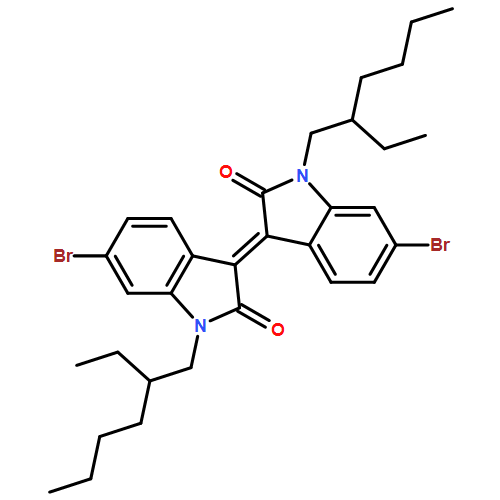 2H-Indol-2-one, 6-bromo-3-[6-bromo-1-(2-ethylhexyl)-1,2-dihydro-2-oxo-3H-indol-3-ylidene]-1-(2-ethylhexyl)-1,3-dihydro-, (3E)-