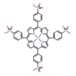 Cobaltate(3-), [[4,4',4'',4'''-(21H,23H-porphine-5,10,15,20-tetrayl-κN21,κN22,κN23,κN24)tetrakis[benzenesulfonato]](6-)]-, (SP-4-1)-