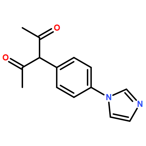 2,4-Pentanedione, 3-[4-(1H-imidazol-1-yl)phenyl]-