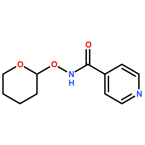 4-Pyridinecarboxamide, N-[(tetrahydro-2H-pyran-2-yl)oxy]-