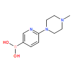 Boronic acid, B-[6-(4-methyl-1-piperazinyl)-3-pyridinyl]-