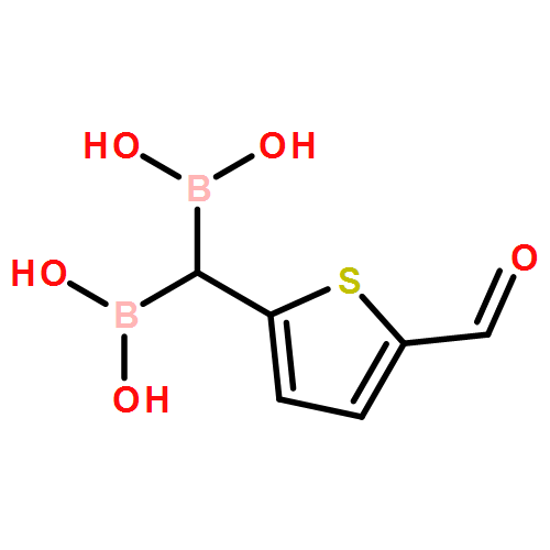 Boronic acid, B,B'-[(5-formyl-2-thienyl)methylene]bis-