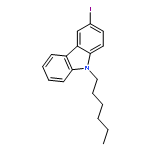 9H-Carbazole, 9-hexyl-3-iodo-