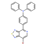 Benzenamine, 4-(7-bromo[1,2,5]thiadiazolo[3,4-c]pyridin-4-yl)-N,N-diphenyl-