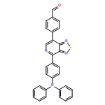 Benzaldehyde, 4-[4-[4-(diphenylamino)phenyl][1,2,5]thiadiazolo[3,4-c]pyridin-7-yl]-