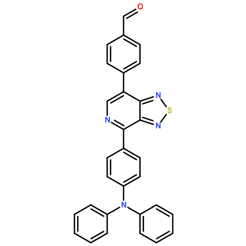 Benzaldehyde, 4-[4-[4-(diphenylamino)phenyl][1,2,5]thiadiazolo[3,4-c]pyridin-7-yl]-