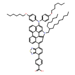 Benzoic acid, 4-[7-[10-[bis[4-(hexyloxy)phenyl]amino]-1-(2-hexyldecyl)-1H-phenanthro[1,10,9,8-cdefg]carbazol-3-yl]-2,1,3-benzothiadiazol-4-yl]-