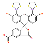 4',5'-Bis(1,3,2-dithiarsolan-2-yl)-3',6'-dihydroxy-3-oxospiro[isobenzofuran-1(3H),9'-[9H]xanthene]-5-carboxylic Acid