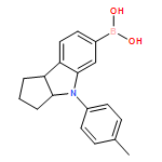 Boronic acid, B-[1,2,3,3a,4,8b-hexahydro-4-(4-methylphenyl)cyclopent[b]indol-6-yl]-