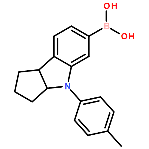 Boronic acid, B-[1,2,3,3a,4,8b-hexahydro-4-(4-methylphenyl)cyclopent[b]indol-6-yl]-