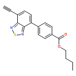 Benzoic acid, 4-(7-ethynyl-2,1,3-benzothiadiazol-4-yl)-, butyl ester 