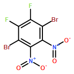 Benzene, 1,4-dibromo-2,3-difluoro-5,6-dinitro-