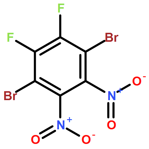 Benzene, 1,4-dibromo-2,3-difluoro-5,6-dinitro-