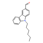 9H-Carbazole-3-carboxaldehyde, 9-hexyl-