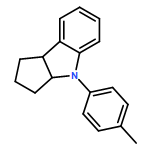 Cyclopent[b]indole, 1,2,3,3a,4,8b-hexahydro-4-(4-methylphenyl)-