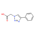 1H-1,2,3-Triazole-1-acetic acid, 4-phenyl-