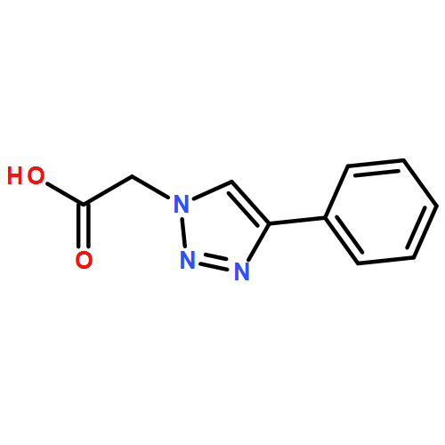 1H-1,2,3-Triazole-1-acetic acid, 4-phenyl-