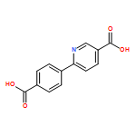 3-Pyridinecarboxylic acid, 6-(4-carboxyphenyl)-