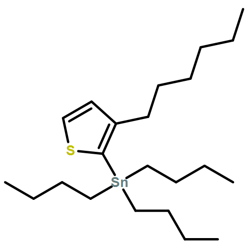 Stannane, tributyl(3-hexyl-2-thienyl)-