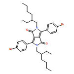 Pyrrolo[3,4-c]pyrrole-1,4-dione, 3,6-bis(4-bromophenyl)-2,5-bis(2-ethylhexyl)-2,5-dihydro-