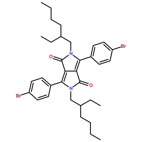 Pyrrolo[3,4-c]pyrrole-1,4-dione, 3,6-bis(4-bromophenyl)-2,5-bis(2-ethylhexyl)-2,5-dihydro-