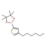 1,3,2-Dioxaborolane, 2-(4-hexyl-2-thienyl)-4,4,5,5-tetramethyl-