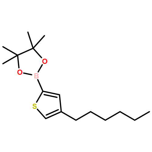 1,3,2-Dioxaborolane, 2-(4-hexyl-2-thienyl)-4,4,5,5-tetramethyl-