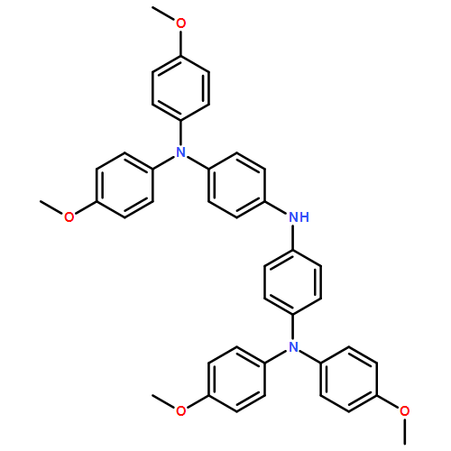 1,4-Benzenediamine, N4-[4-[bis(4-methoxyphenyl)amino]phenyl]-N1,N1-bis(4-methoxyphenyl)-