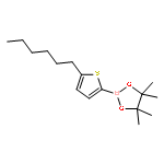 2-(5-Hexylthiophen-2-yl)-4,4,5,5-tetramethyl-1,3,2-dioxaborolane