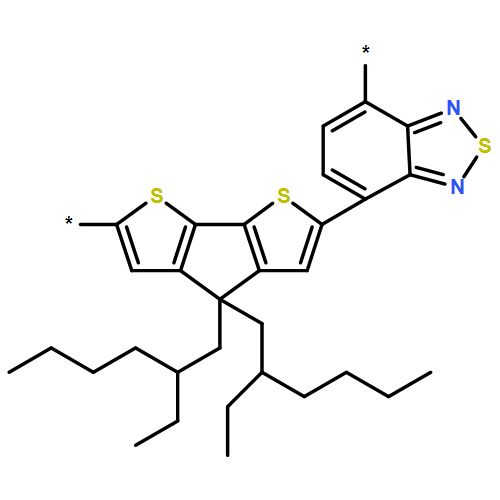 Poly[2,6-(4,4-bis-(2-ethylhexyl)-4H-cyclopenta[2,1-b;3,4-b']dithiophene)-alt-4,7(2,1,3-benzothiadiazole)]