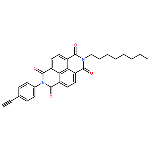 Benzo[lmn][3,8]phenanthroline-1,3,6,8(2H,7H)-tetrone, 2-(4-ethynylphenyl)-7-octyl-