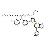 Poly[N-9'-heptadecanyl-2,7-carbazole-alt-5,5-(4',7'-di-2-thienyl-2',1',3'-benzothiadiazole)