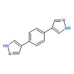 1H-Pyrazole, 4,4'-(1,4-phenylene)bis-