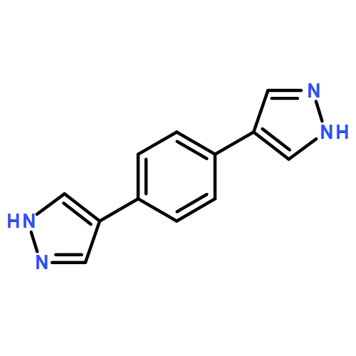 1H-Pyrazole, 4,4'-(1,4-phenylene)bis-